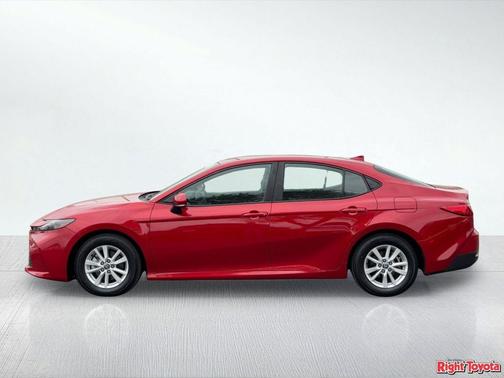 Supersonic Red 2025 Toyota Camry LE