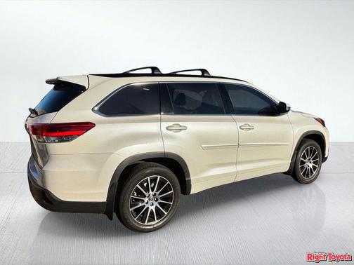 Blizzard Pearl 2017 Toyota Highlander SE