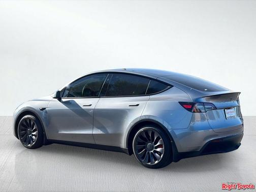 Stealth Grey 2025 Tesla Model Y Performance Dual Motor All-Wheel Drive
