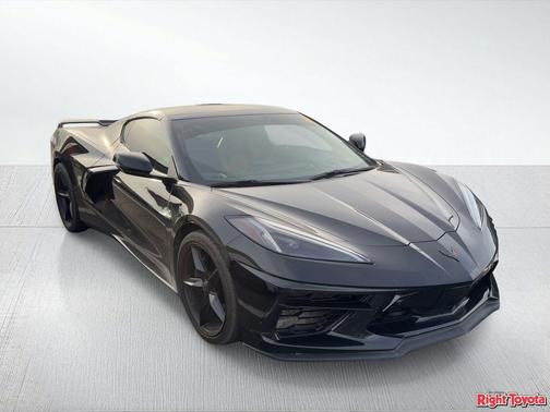 Black 2020 Chevrolet Corvette Stingray w/3LT