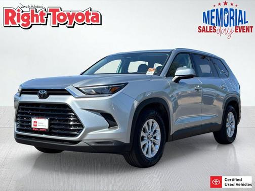 Celestial Silver Metallic 2025 Toyota Grand Highlander XLE