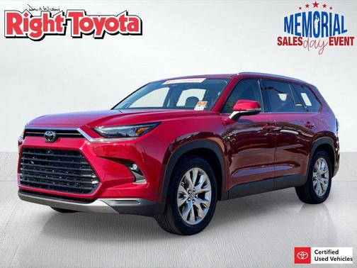 Ruby Flare Pearl 2026 Toyota Grand Highlander Limited