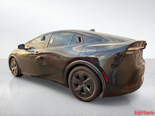 Midnight Black Metallic 2025 Toyota Prius Plug-In Hybrid SE