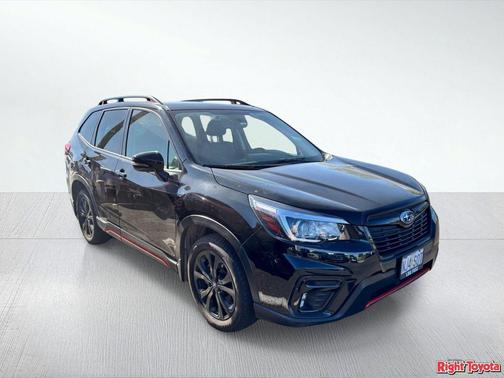 Crystal Black Silica 2019 Subaru Forester Sport