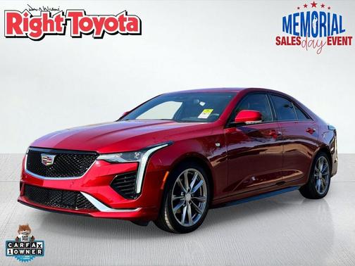 Radiant Red Tintcoat 2023 Cadillac CT4 Sport