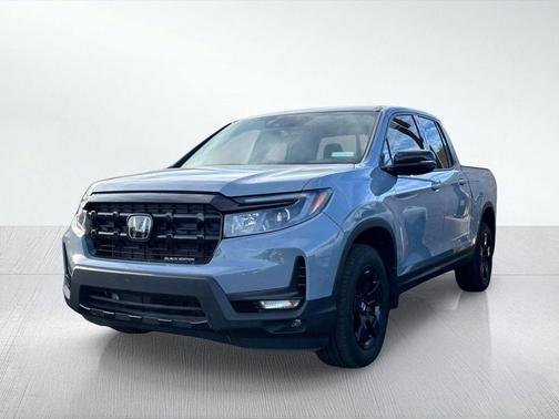 Sonic Gray Pearl 2025 Honda Ridgeline Black