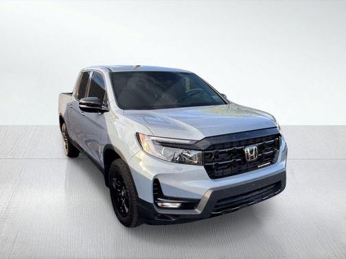 Sonic Gray Pearl 2025 Honda Ridgeline Black