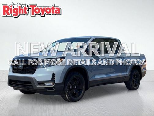 Sonic Gray Pearl 2025 Honda Ridgeline Black