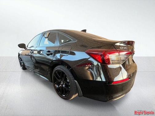 Crystal Black Pearl 2025 Honda Civic Sport