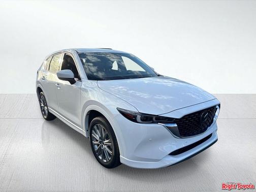 Snowflake White Pearl Mica 2022 Mazda CX-5 2.5 Turbo Signature