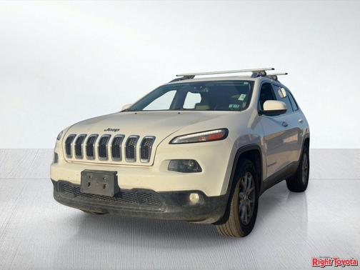 Bright White Clearcoat 2016 Jeep Cherokee Latitude