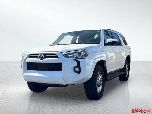 Super White 2020 Toyota 4Runner SR5