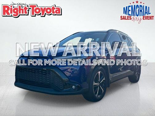 Blue Crush Metallic/Jet Black 2024 Toyota Corolla Hybrid SE
