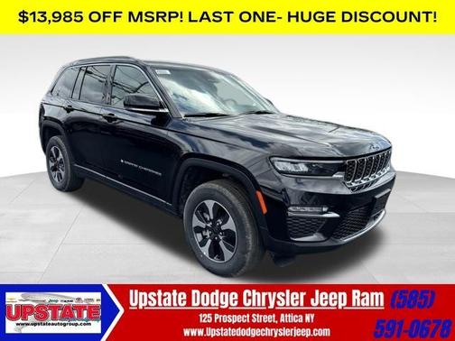 Diamond Black 2025 Jeep Grand Cherokee 4xe Base