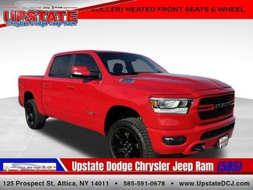 Flame Red Clearcoat 2021 RAM 1500 Big Horn