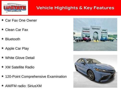 Blue 2024 Toyota Camry SE
