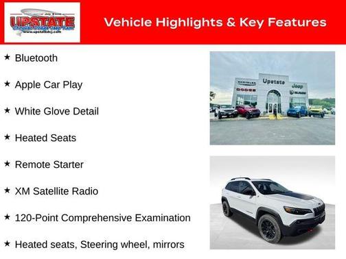 Bright White Clearcoat 2022 Jeep Cherokee Trailhawk