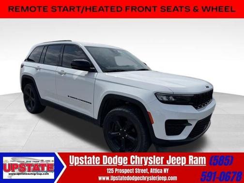 Bright White Clearcoat 2023 Jeep Grand Cherokee Altitude