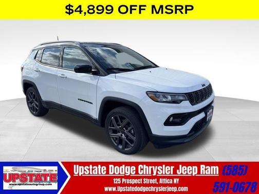 Bright White Clearcoat 2026 Jeep Compass Limited