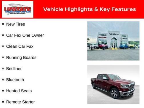 Delmonico Red Pearlcoat 2022 RAM 1500 Laramie