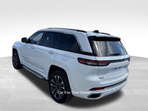 Bright White Clearcoat 2023 Jeep Grand Cherokee Overland
