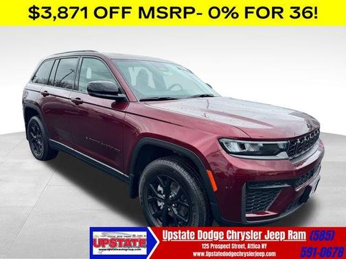 Velvet Red Pearlcoat 2026 Jeep Grand Cherokee Laredo