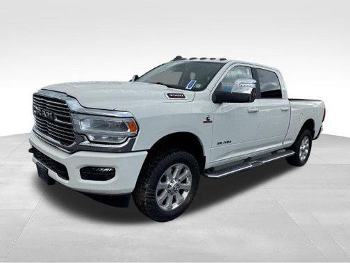 Pearl White 2023 RAM 3500 Laramie