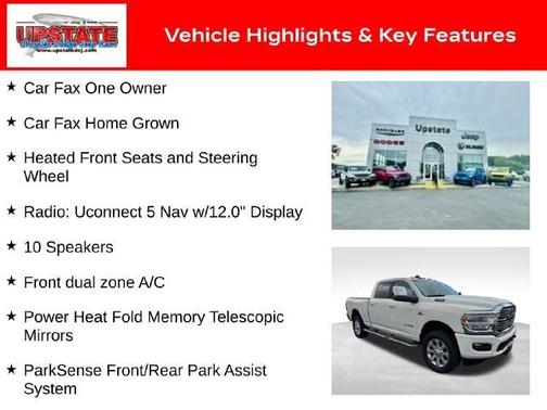 Pearl White 2023 RAM 3500 Laramie