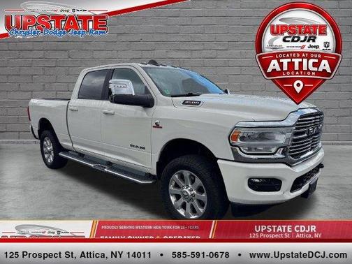 Pearl White 2023 RAM 3500 Laramie