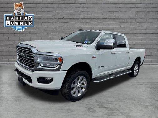 Pearl White 2023 RAM 3500 Laramie