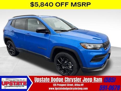 Hydro Blue Pearlcoat 2026 Jeep Compass Latitude