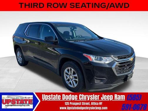 Mosaic Black Metallic 2018 Chevrolet Traverse LS