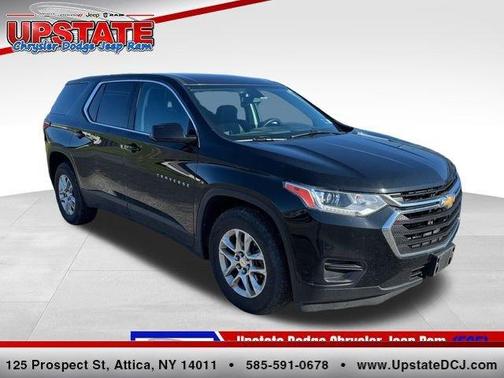 Mosaic Black Metallic 2018 Chevrolet Traverse LS