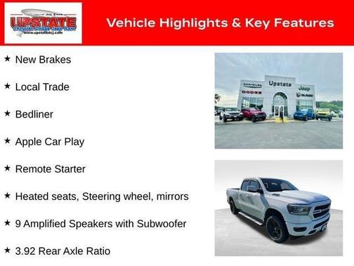Bright White Clearcoat 2021 RAM 1500 Big Horn