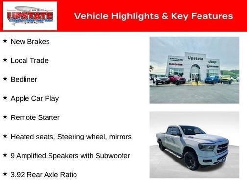 Bright White Clearcoat 2021 RAM 1500 Big Horn
