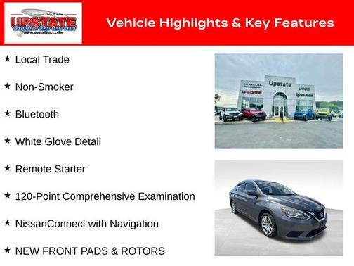 Gun Metallic 2018 Nissan Sentra SV