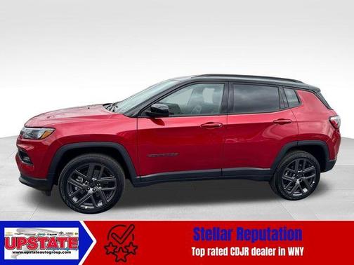 Red 2026 Jeep Compass Limited