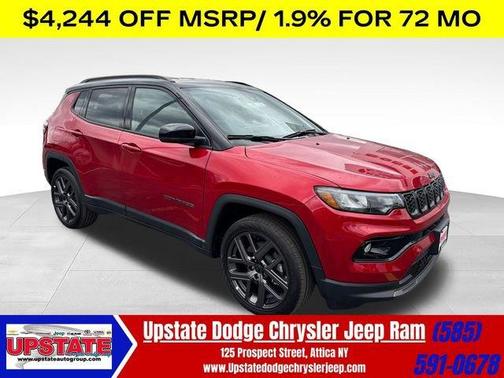 Red 2026 Jeep Compass Limited