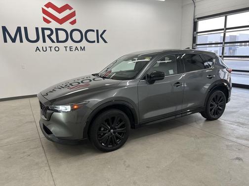 Machine Gray Metallic 2022 Mazda CX-5 2.5 Turbo