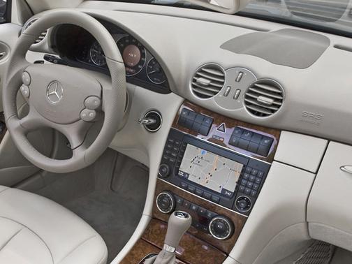 Black 2009 Mercedes-Benz CLK-Class CLK 350