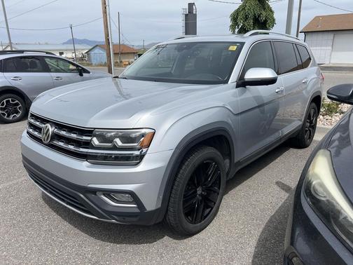 Reflex Silver Metallic 2018 Volkswagen Atlas 3.6L SEL Premium