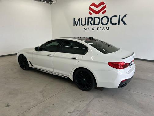 Alpine White 2018 BMW M550 i Xdrive