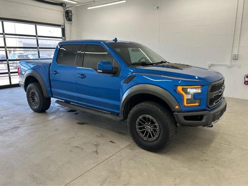 Velocity Blue Metallic 2020 Ford F-150 Raptor