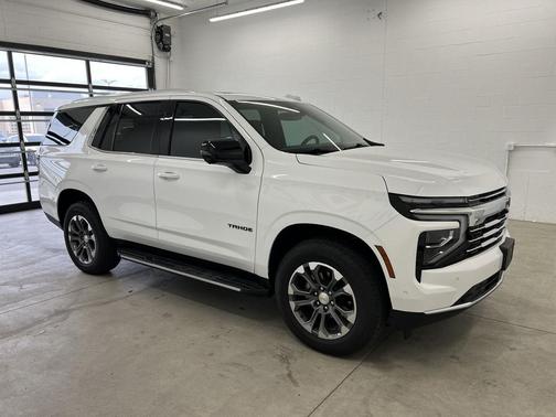 Summit White 2025 Chevrolet Tahoe LT