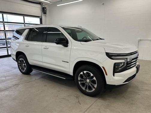 Summit White 2025 Chevrolet Tahoe LT