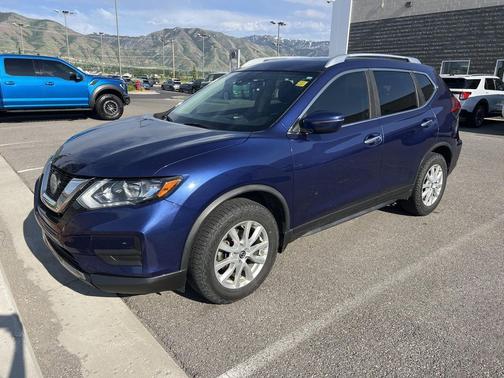 Caspian Blue Metallic 2019 Nissan Rogue S
