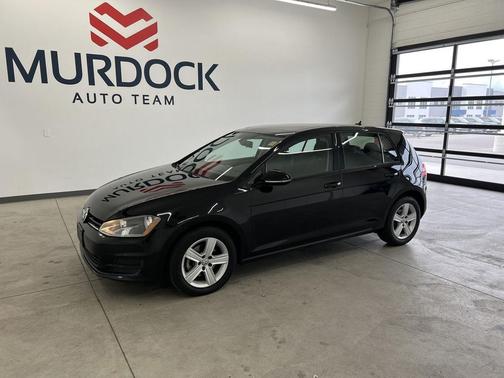 Black 2017 Volkswagen Golf TSI Wolfsburg Edition 4-Door