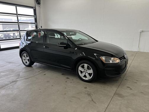 Black 2017 Volkswagen Golf TSI Wolfsburg Edition 4-Door