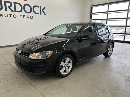 Black 2017 Volkswagen Golf TSI Wolfsburg Edition 4-Door