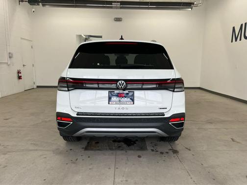 Pure White 2026 Volkswagen Taos SEL